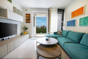 Spacious 2BD Apartment with Large Front Balcony & Country Views - Close to Sea